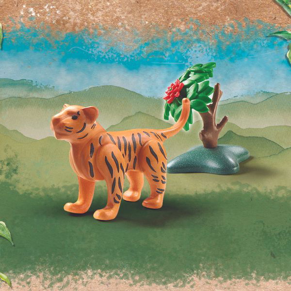 Playmobil | Wiltopia - Young Tiger - Alex and Moo