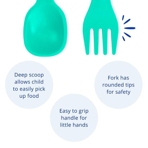 Re-Play | Fork & Spoon Set - Alex and Moo