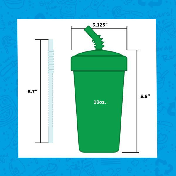 Re-Play | Straw Cup (6 Pack) - Alex and Moo