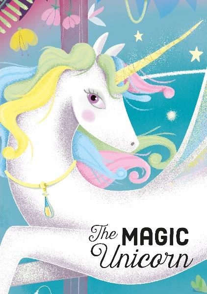 Sassi | Book & Puzzle - Unicorn