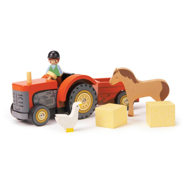 Tender Leaf Toys | Farmyard Tractor