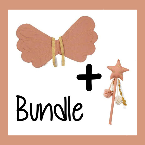 Fabelab | Rainbow Wings and Wand Bundle