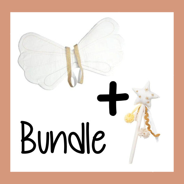 Fabelab | Rainbow Wings and Wand Bundle