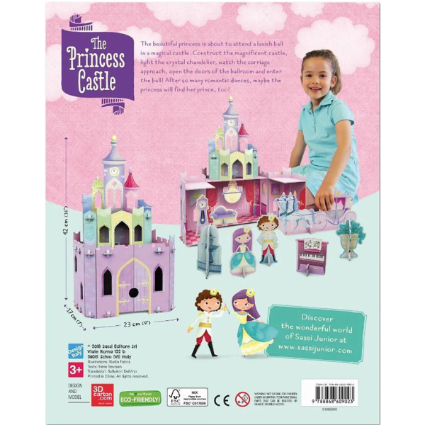 Sassi | Book & 3D Model Princess Castle and Doll House Bundle - Alex and Moo