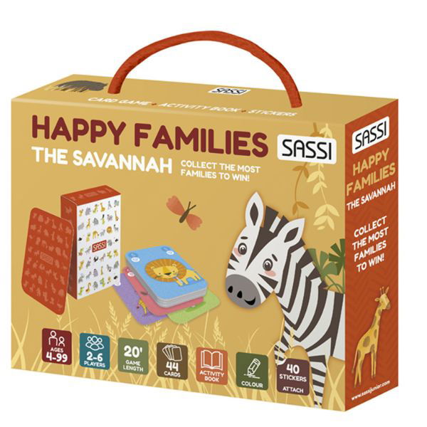 Sassi | Happy Families Game - Alex and Moo