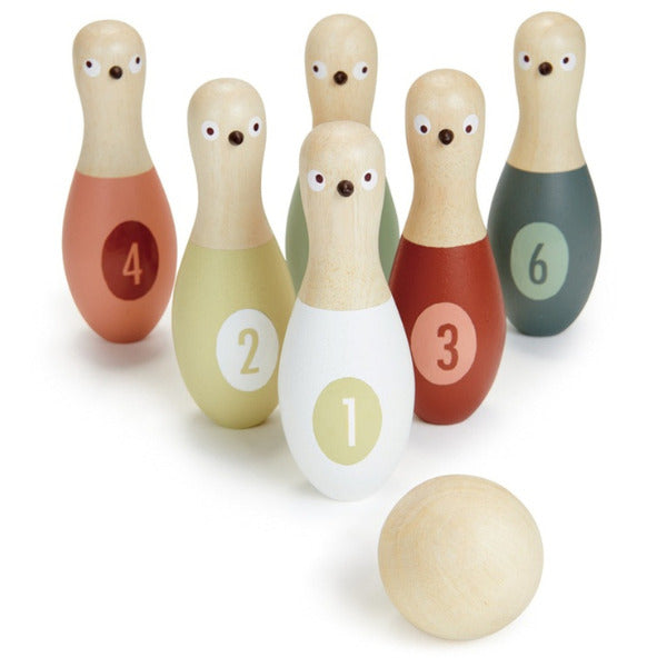 Tender Leaf Toys | Birdie Skittles Bowling Set