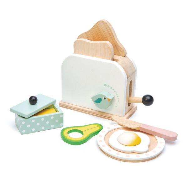 Tender Leaf Toys | Breakfast Toaster Set - Alex and Moo