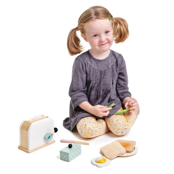 Tender Leaf Toys | Breakfast Toaster Set - Alex and Moo