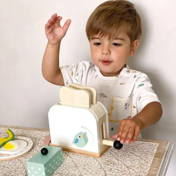Tender Leaf Toys | Breakfast Toaster Set - Alex and Moo
