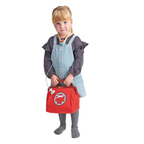 Tender Leaf Toys | Doctor's Bag - Alex and Moo