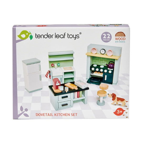 Tender Leaf Toys | Doll House Kitchen Set - Alex and Moo