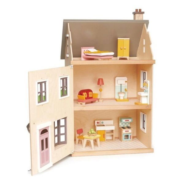 Tender Leaf Toys | Foxtail Villa Doll House - Alex and Moo