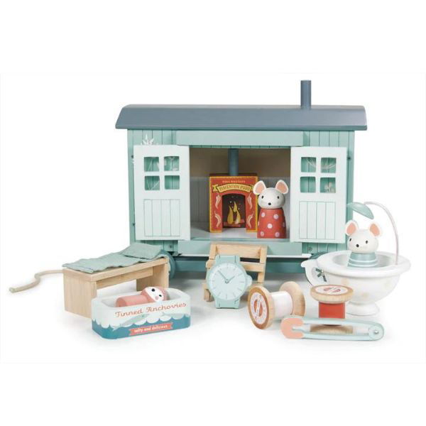 Tender Leaf Toys | Merrywood Secret Meadow hut - Alex and Moo