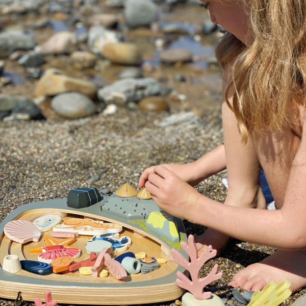 Tender Leaf Toys | My Little Rock Pool - Alex and Moo