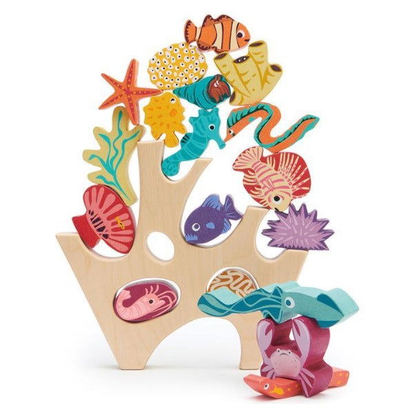 Tender Leaf Toys | Stacking Coral Reef - Alex and Moo