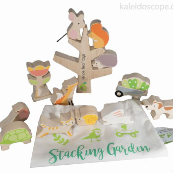 Tender Leaf Toys | Stacking Garden Friends - Alex and Moo
