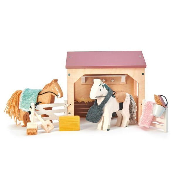 Tender Leaf Toys | The Stables - Alex and Moo