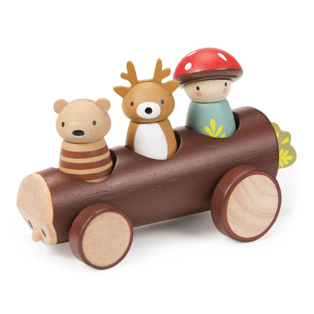 Tender Leaf Toys | Timber Taxi - Alex and Moo