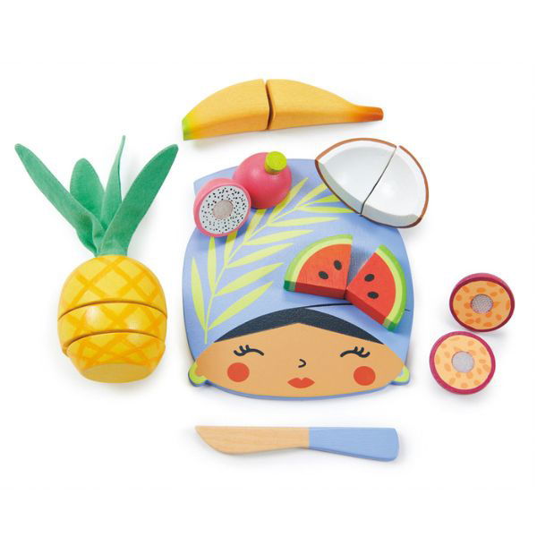 Tender Leaf Toys | Tropical Fruit Chopping Board - Alex and Moo