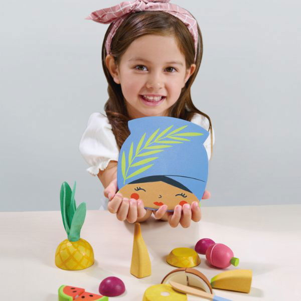 Tender Leaf Toys | Tropical Fruit Chopping Board - Alex and Moo