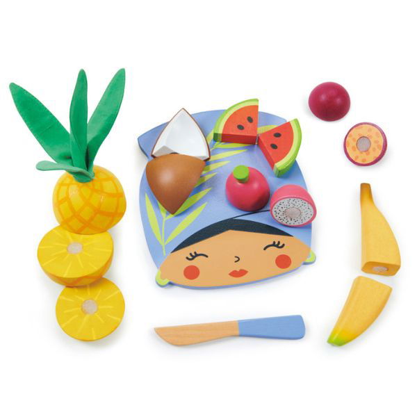 Tender Leaf Toys | Tropical Fruit Chopping Board - Alex and Moo