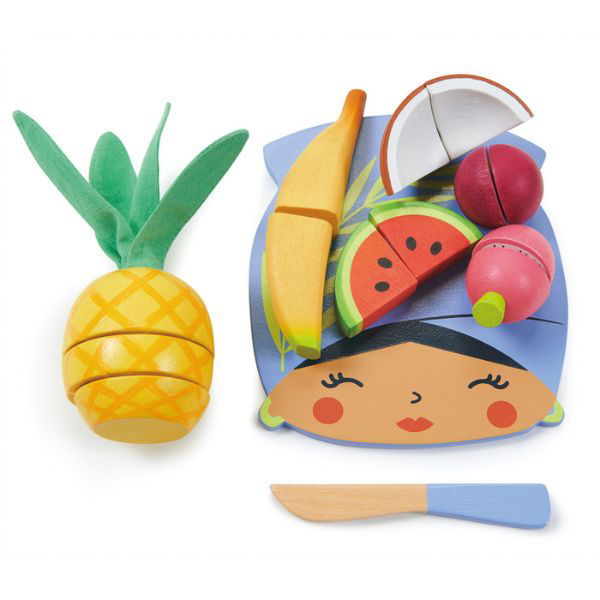 Tender Leaf Toys | Tropical Fruit Chopping Board - Alex and Moo