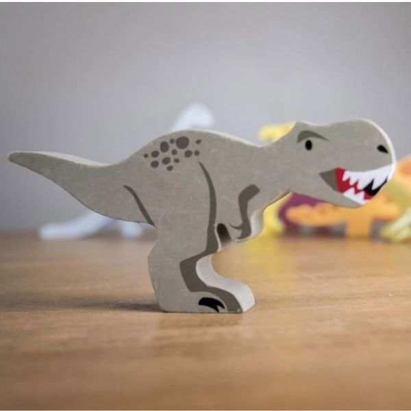 Tender Leaf Toys | Wooden Animals Set - Dinosaurs (8PCS) - Alex and Moo