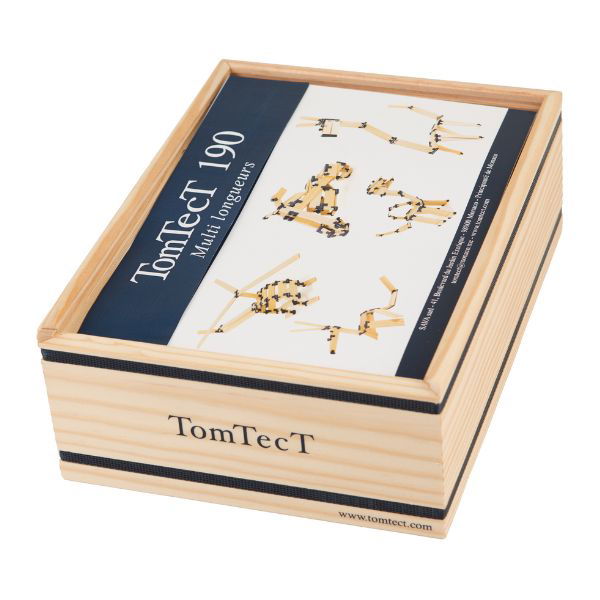 TomTect | 190 Set Multi Length Planks & Connectors - Alex and Moo