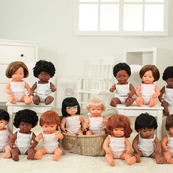 Miniland | Inclusive Diversity Doll Set - 8 Dolls