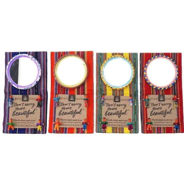 Worry Dolls Mirror in Foldable Case - Alex and Moo