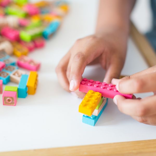 Once Kids | Eco-bricks Coloured - 54 Pieces