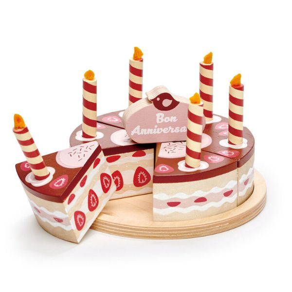 Tender Leaf Toys | Wooden Birthday Cake