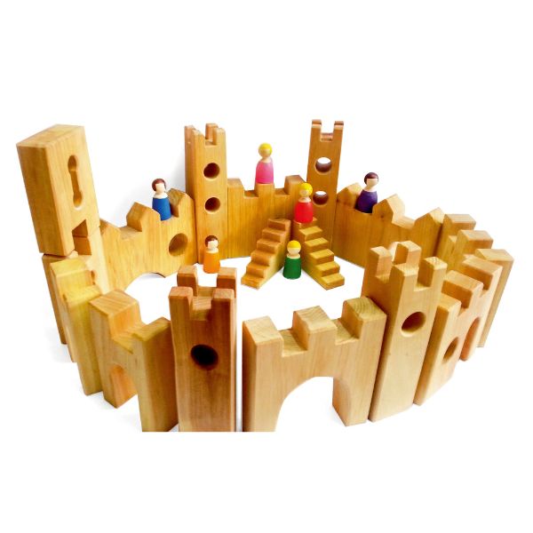 Bauspiel | Knights Castle Extension Set - 6 Blocks