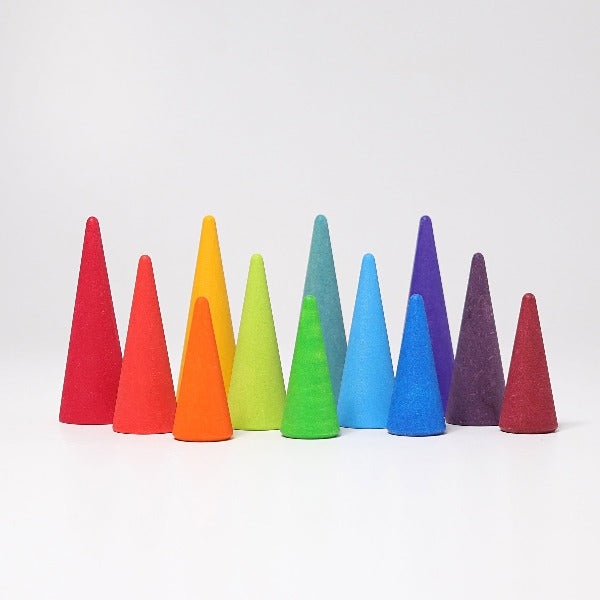 Grimm's | Forest (12 Pieces) - Rainbow