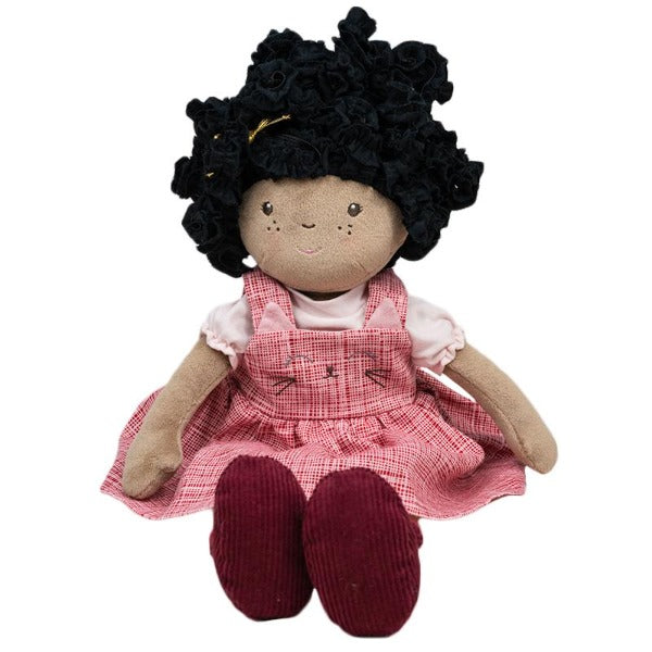 Bonikka | Soft Doll with Black Hair - Madison