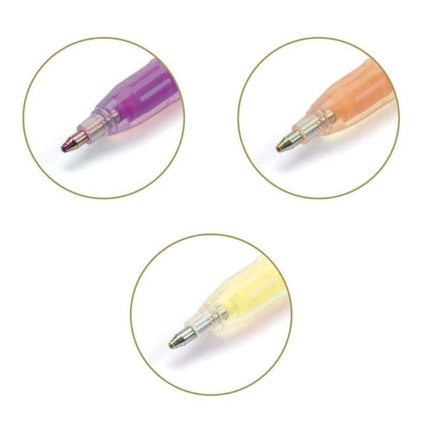 Djeco | 6 Pastel Rainbow Gel Pens