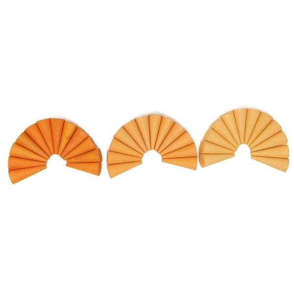 Grapat | Mandala - Orange Cones