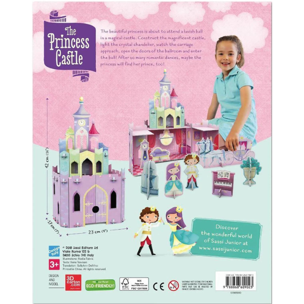 Sassi | Book & 3D Model Princess Castle and Doll House Bundle