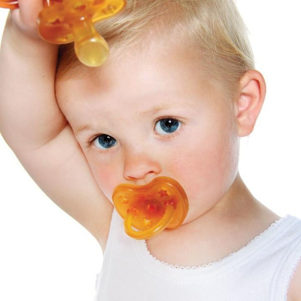Hevea | 2-Pack Natural Rubber Classic Pacifier - Round