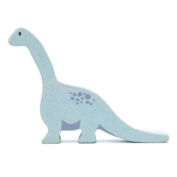 Tender Leaf Toys | Wooden Animals - Brontosaurus - Alex and Moo
