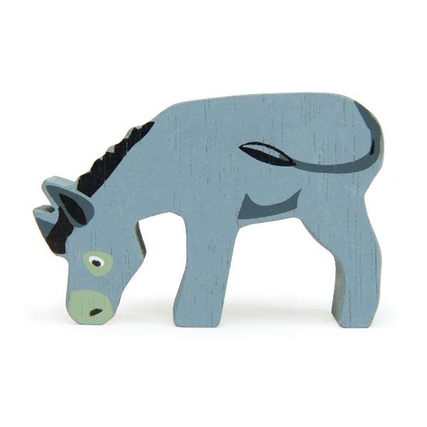 Tender Leaf Toys | Wooden Animals - Donkey - Alex and Moo