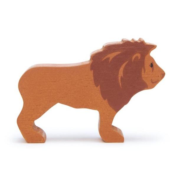 Tender Leaf Toys | Wooden Animals - Lion - Alex and Moo