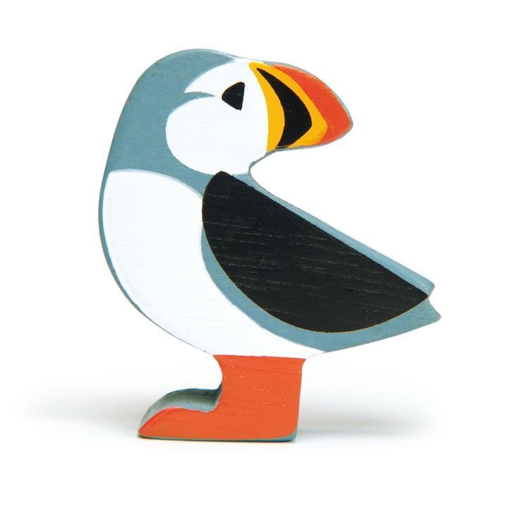 Tender Leaf Toys | Wooden Animals - Puffin - Alex and Moo