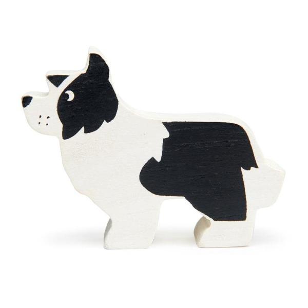 Tender Leaf Toys | Wooden Animals - Shepherd Dog - Alex and Moo