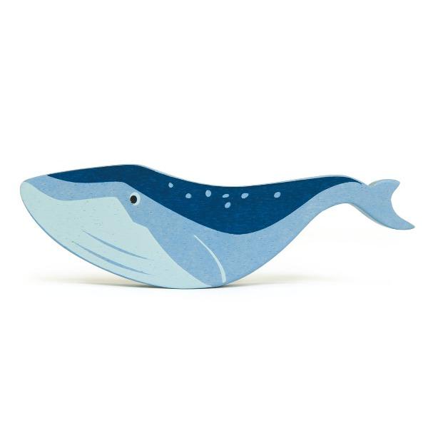 Tender Leaf Toys | Wooden Animals - Whale - Alex and Moo
