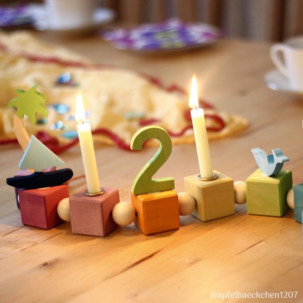 Grimm's | Birthday Cubes - Rainbow